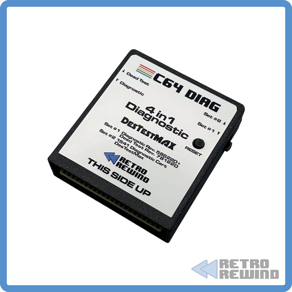 C64 Diag 4-in-1 Diag Cart - For All Your C64 Diagnostic Needs
